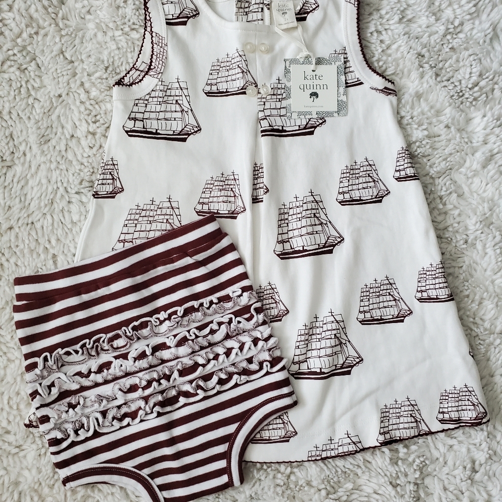 Kate Quinn Dress and Bloomers